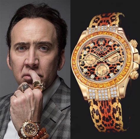 nicholas cage rolex